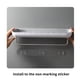 thumbnail image 5 of Estante Colgante Para Champú Soporte De Ducha Flotante Organizador De Champú De Plástico Estante De Baño Carga Pesada Con Toallero Estante De Almacenamiento De Pared Para Baño Accesorios De Cocina Inevent HA015020-00, 5 of 6