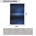 thumbnail image 3 of Easygdp Retro Blue Glitter Garden Flag Yard Flag Welcome Flag, Double-Sided, Weather Resistant for Outdoor Decor - 28"x40", 3 of 9