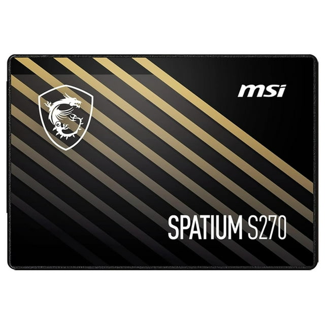 Unidad de Estado Solido SSD 2.5 480GB MSI SPATIUM S270 SATA III 500/450 MB/s