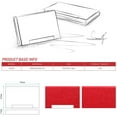 thumbnail image 2 of Business Card Case Professional PU Leather & Stainless Steel Multi Card Case, 2 of 4