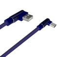 thumbnail image 3 of Maoww Double Elbow USB Cable 2A Sync Data Nylon Woven TPE High Speed Charging Cable for Android/IOS/Type-C, 3 of 9