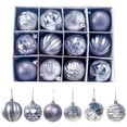 thumbnail image 1 of DPTALR 24PCS Christmas Tree 6cm Ball Bauble Hanging Home Party Ornament Decor, 1 of 2