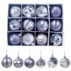 thumbnail image 2 of Xihbxyly Adornos Navideños, Juego de 24 Bolas Brillantes de Pvc Irrompibles, Decoración para Árboles de Navidad, Decoración para Fiestas, Decoración para Bodas, Compromisos, Seguro y Elegante., 2 of 3