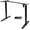 Black, variant on VIVO White Electric Single Motor Stand Up Height Adjustable Desk Frame