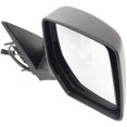thumbnail image 2 of MIRROR Compatible For 2007-2011 Dodge Nitro Right Passenger Heated Power Glass Textured Black, 2 of 5