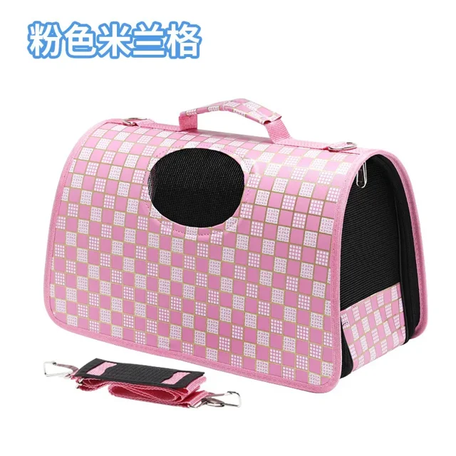 One Shoulder Portable Crossbody Pet Backpack Dog Bag Cat Bag Foldable Portable Pet Bag DMH