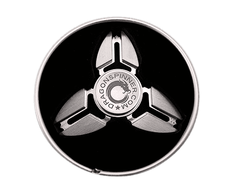 Three-Winged Claws Stainless Stainless Steel Metal Fidget Spinner – Maximum Spin Time – Precision Crafted – Smooth & Silent Rotation – Stress Relief & Focus Aid