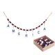 thumbnail image 4 of Independence Day Party Decorations Independence Day Wooden Pearl Pendant DIY Pendant, 4 of 7