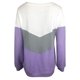 thumbnail image 5 of Blusa de manga larga informal de moda con cuello redondo y costuras para mujer Fridja  ghj987+3944, 5 of 5
