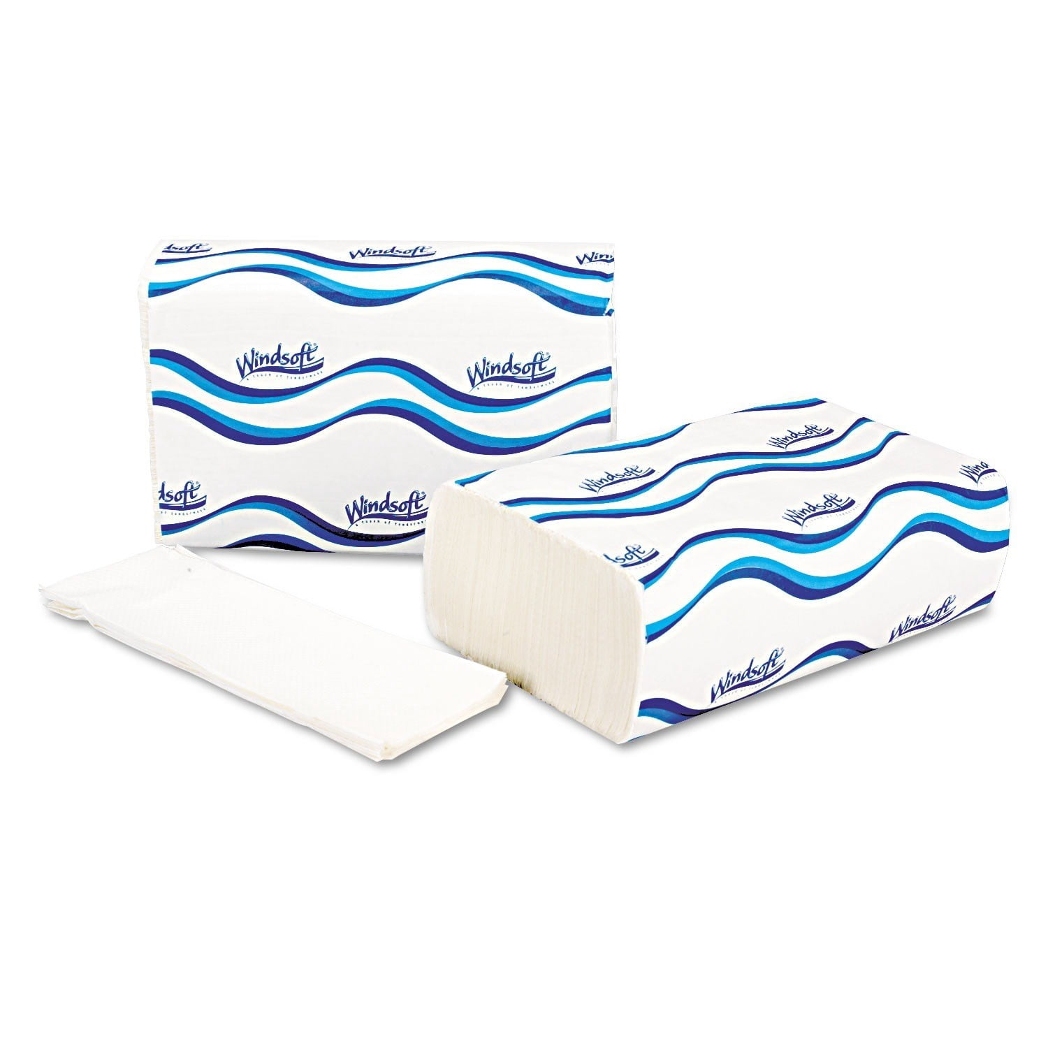 Multifold Paper Towels, 1-Ply, 9 1/5 x 9 2/5, White, 250/Pack, 16/Carton.