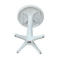 thumbnail image 5 of 30" Round Pedestal Bar Height Table - White, 5 of 6