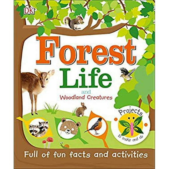 Forest Life and Woodland Creatures 9781465456595 Used / Pre-owned