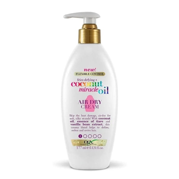 OGX Frizz-defying Coconut Miracle Oil Air Dry Cream 177ml