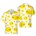 thumbnail image 2 of Camisa de pato con estampado 3D de pájaro, camisas para hombres y mujeres, blusas vocacionales para hombres, camisas con solapa, camisas para adolescentes, blusas para hombres, camisas de diseño, 2 of 5