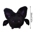 thumbnail image 3 of QLUEWX Halloween Bat Plush Toy, 7.87 Inch Cute Fluffy Stuffed Bat Animal Soft Bat Plushie Doll for Halloween Decor Party Favors Birthday Gifts for Kids Girls Boys Toddlers, Black, 3 of 5
