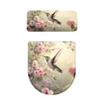 thumbnail image 5 of HELLHERO Adds Holiday Charm for Bathroom Elastic Bottom Bathroom Toilet Cozy Set Fits All Toilet Shapes Stretch Easy to Install, 5 of 8