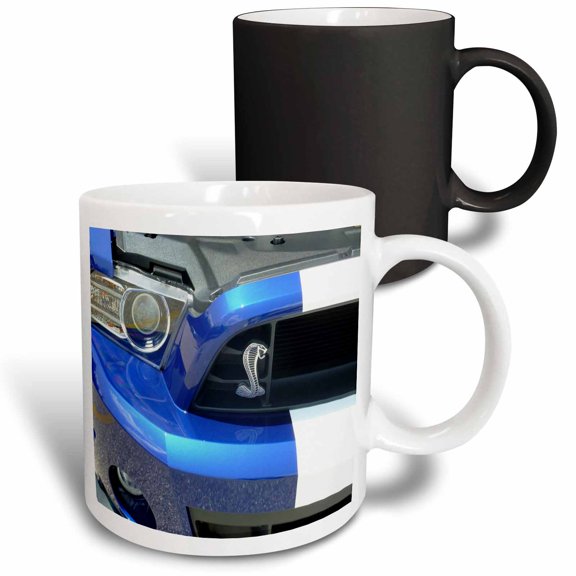 3drose, New Mustang Cobra Beauty, 11oz Magic Transforming Mug