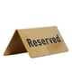 thumbnail image 5 of Letrero de mesa dorado, letrero de mesa de metal Letrero de mesa dorado Letrero de mesa de metal Probado y confiable, 5 of 12