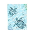 thumbnail image 5 of Sea Turtle Blanket Ocean Super Soft Fleece Throw Blanket Cozy Warm Blanket for Couch Bed Sofa 50" x 40", 5 of 6