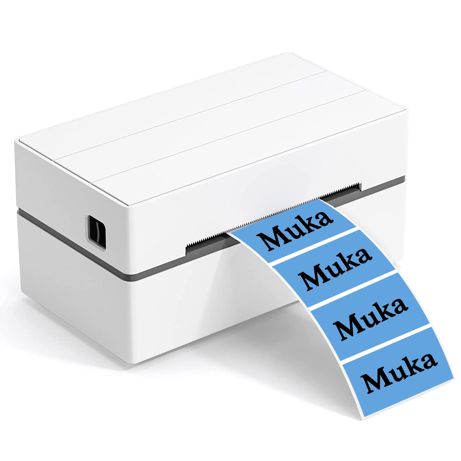 Muka 800 Pcs 1.5" x 2.25" Brown Thermal Labels Color Thermal Label for Barcodes, Address, Consignment, Compatible with Thermal Label Printer