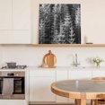 thumbnail image 6 of Grey Forest Wall Art Painting on Canvas, Pine Tree Summer Botanical Modern Art Canvas Art Home Prints Wall Art Framed Modern Artwork for Living Room Bedroom Wall Decor 20x20in, 6 of 9