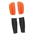 thumbnail image 3 of koolsoo 2 Pcs Manches de Football Soutien de la Performance des Jambes Chaussettes Respirantes orange, 3 of 9