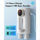 thumbnail image 2 of Mouthwash Dispenser for Bathroom, 18.26 Oz (540Ml) with Cups, White, 2 of 5