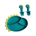 thumbnail image 3 of Bandeja De Comida Pequeña Multiusos De Grado Alimenticio Con Plato Dividido Para Uso Doméstico, 3 of 9