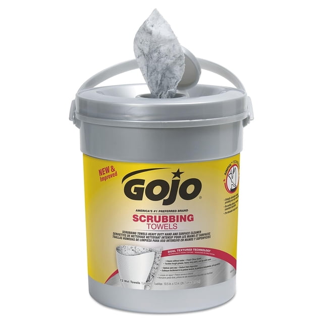 GOJO®, GOJ639606, Serviettes à Récurer, 1 Unité, Blanc