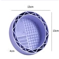 thumbnail image 3 of Hearth & Gear Makeup Brush Cleaner Silicone Makeup Brush Cleaner Mat Makeup Brushing Cleaning Bowl Makeup Brush Cleaner Scrubber Cosmetic Facial Washing Tool Easy To Use And Dry Oil Control Shower, 3 of 7