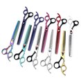 thumbnail image 4 of Tijeras para mascotas de color más vendidas de comercio electrónico, tijeras con dientes de espina de pescado de 8 pulgadas, tijeras para dientes, tijeras finas de 7 pulgadas, tijeras para cortar el, 4 of 6