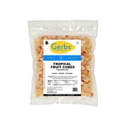 Dried Mango, Pineapple, Papaya Fruit Mix by Gerbs - 2 LBS - Unsulfured - Top 14 Allergen Free & NON GMO