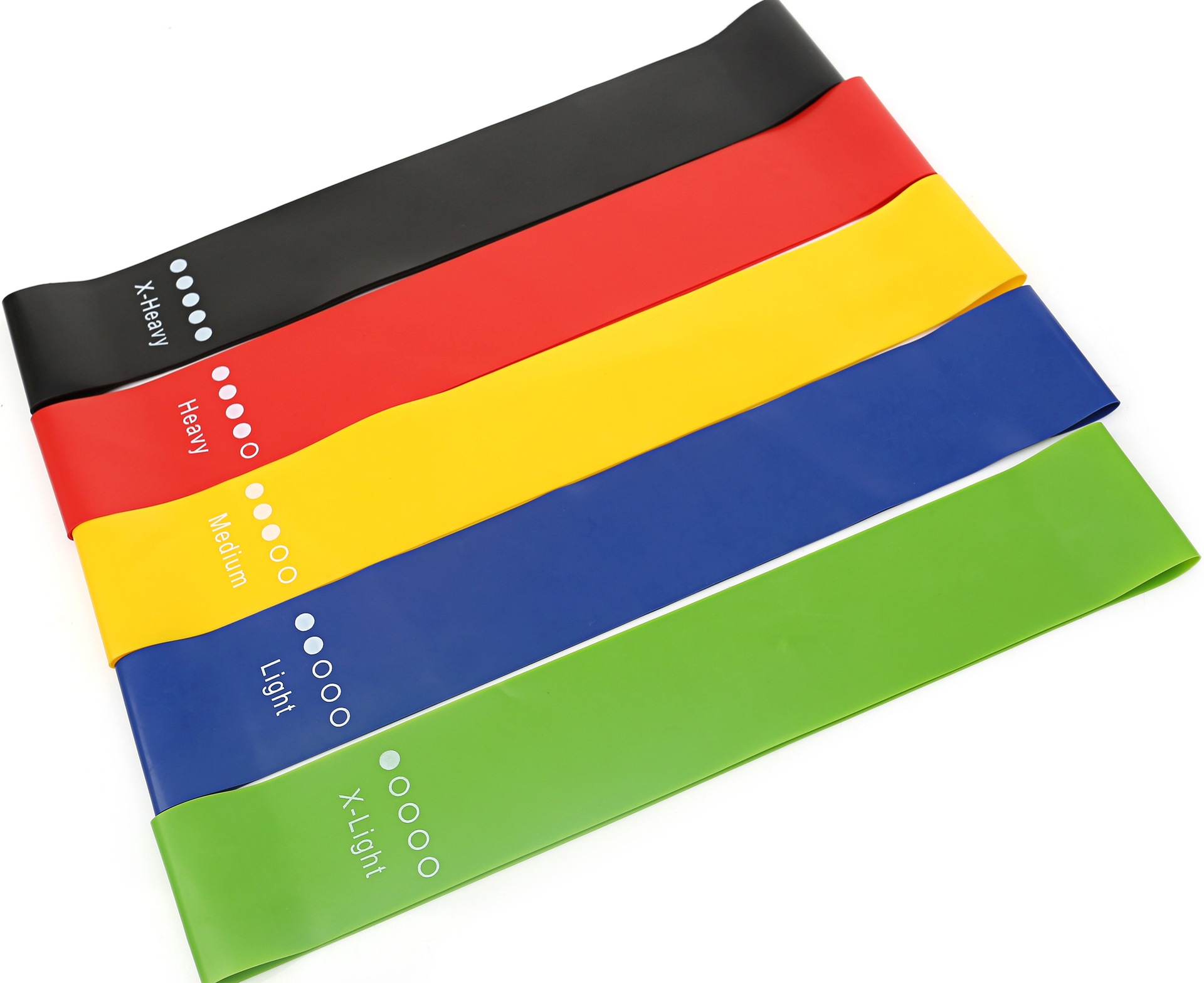 Resistance Bands Set Latex Gym Strength Training Rubber Loops for