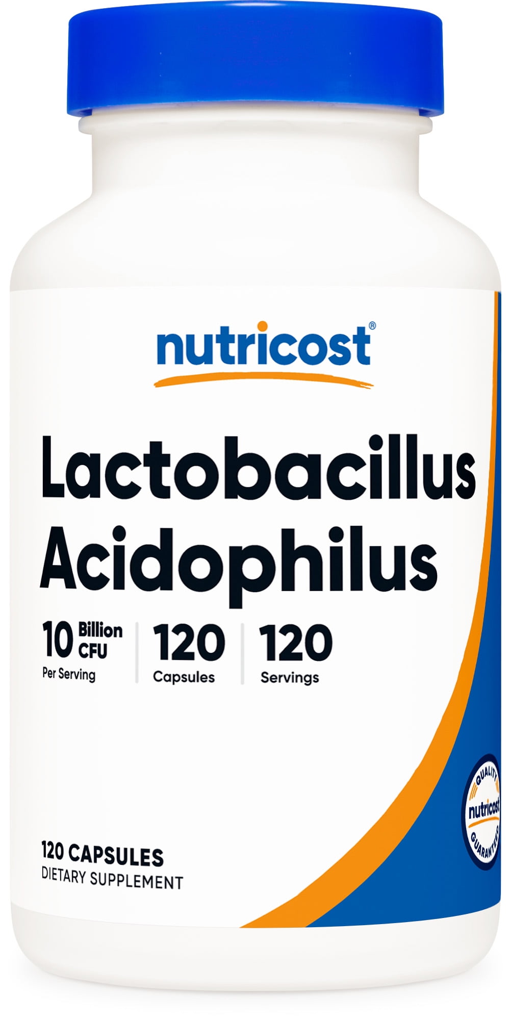 Nutricost Lactobacillus Acidophilus 10 Billion CFU Supplement, 120 ...