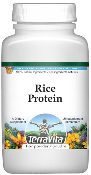 TerraVita Rice Protein Powder, (1 oz, 1-Pack, Zin: 521321)
