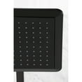 thumbnail image 4 of Kingston Brass K251A5CK Shower Scape 9-5/8" Square Shower Head with Shower Arm, Oil Rubbed Bronze, 4 of 5