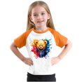 thumbnail image 4 of RXIRUCGD 2025 Vêtements d'Été pour Enfants Tout-Petits Garçons Filles Mode Mignon Col Rond Imprimé Manches Courtes Haut, 4 of 7