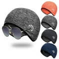 thumbnail image 4 of Necvior Helmet-Liner Balaclava Cap-Beanie Thermal Cycling-Cap with Glasses Holes, 4 of 16