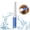 Blue, variant on Pumice Stone Toilet Bowl Cleaner with Long Handle, Replaceable Cleaning Stone, Hard Water Stain Remover for Toilets, Bathtubs, Grills, Pools, Sinks, Household Cleaning Tool