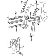 Genuine OE Ford Scuff Plate - F58Z1613261A