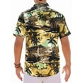 thumbnail image 6 of sogami Mens's Hawaiian Shirts Beach Vacation Party Short Sleeve Aloha Shirt, 6 of 7