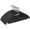 Black, variant on Plastic Hangers 50 Pack No Shoulder Bump Suit Hangers Non Slip Space Saving Clothes Hangers Curved Design to Protect Clothes Shape(Grey)