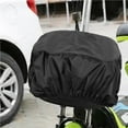 thumbnail image 1 of Cubierta para cesta de bicicleta, cubierta frontal para cesta, Protector resistente al agua para cesta de bicicleta Negro, 1 of 8