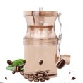 thumbnail image 1 of Molinillo de café Manual molinillo de café portátil de mano molinillo de café de cerámica rebabas de cerámica ajustables acero inoxidable, 1 of 8