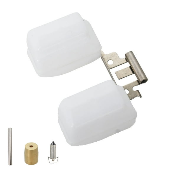 Motorcycle ATV Carburetor Float with Valve Pin Needle Seat Set Fit for Yamaha AT2 AT3 CT2 CT3 DT175 YZ80 DT100 DT125 MX100 RT100