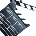 thumbnail image 4 of Bearachild Clapperboard de película, patrón impreso profesional, Director de grabación de vídeo de madera, claquetas, tableros de escena, Electrónica  como se muestra 20x20x1.5 cm, 4 of 6