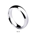 thumbnail image 2 of Sonducket 2 uds anillo Simple titanio acero esfera de anillos elegantes accesorios de ropa joyería boda compromiso hombres Ropa, zapatos y accesorios Miscelánea Color de acero inoxidable 10 #, 2 of 6