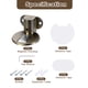 thumbnail image 3 of 2Pcs Tope de Puerta Magnético, Tope de Puerta de Suelo Ajustable con Cinta Adhesiva Bronce, 3 of 7