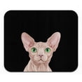 thumbnail image 2 of WIRESTER 8.66x7.08 in Rectangle Mouse Pad with Non-Slip Rubber Base for Computers, Laptop, Office & Home - Cream Sphynx Kitten Cat, 2 of 5
