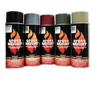 Forrest Paint 6319 1200- Wood Stove High Temp Paint - Mojave Red
